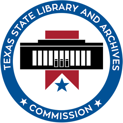 Texas State Library and Archives Commission logo